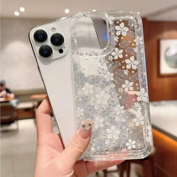 ⚠️Clearance iPhone 15/Pro/Pro Max Flower Pattern Phone Case - Picture 2 of 3